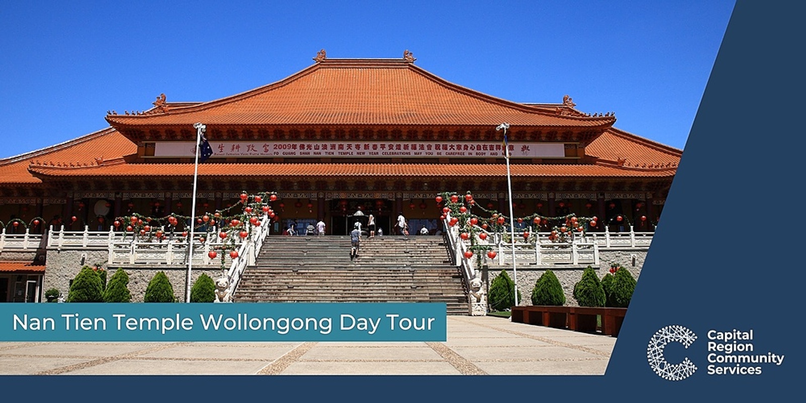 Banner image for Nan Tien Temple Wollongong Tour