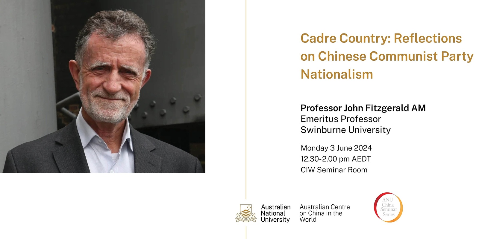 Banner image for Cadre Country: Reflections on Chinese Communist Party Nationalism