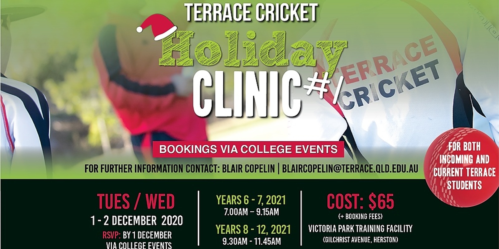 Banner image for Terrace Cricket Holiday Clinic #1