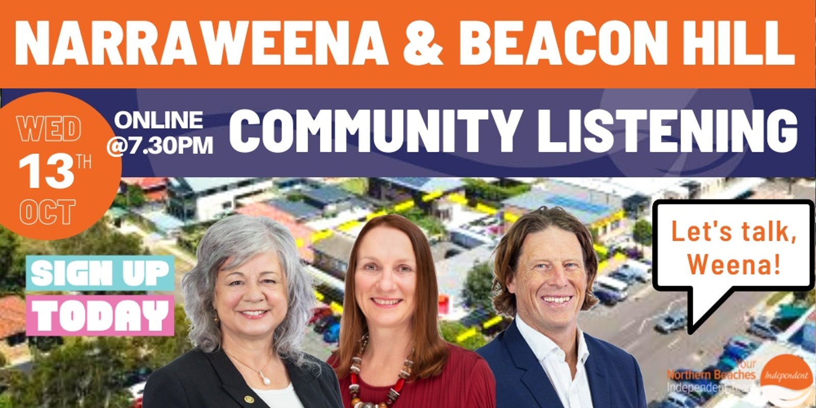 Banner image for Narraweena & Beacon Hill - Community Listening Event