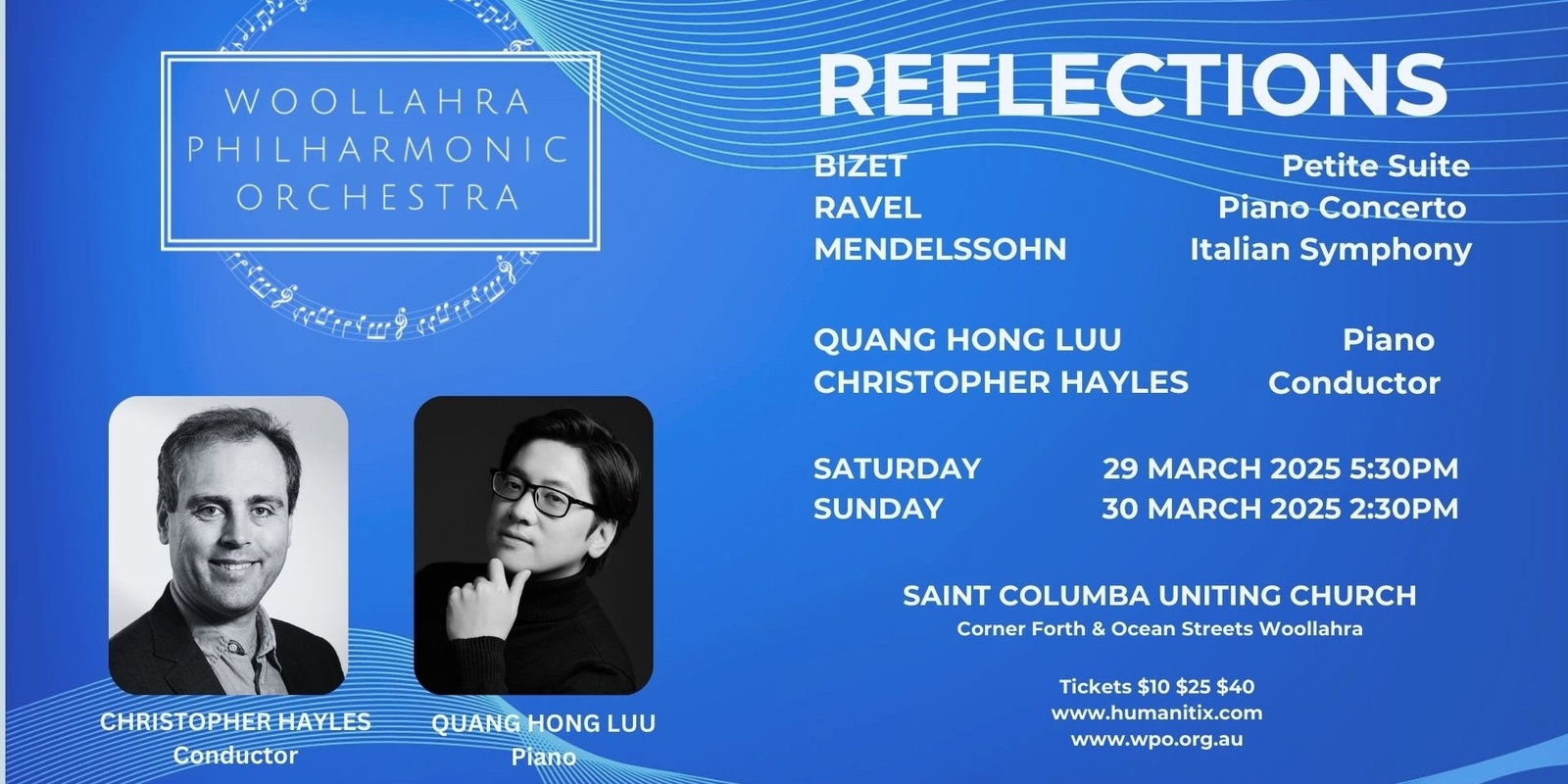 Banner image for Reflections - Woollahra Philharmonic Orchestra