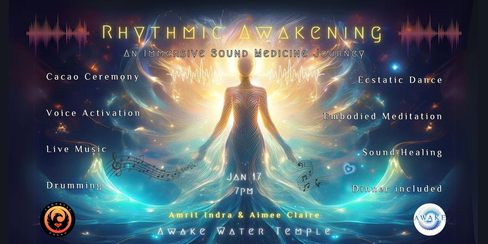 Banner image for Rhythmic Awakening: An Immersive Sound Medicine Journey