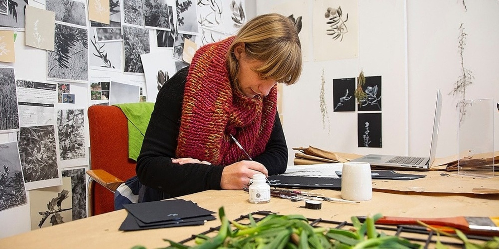 Banner image for Rare Plants: draw with me – artist led workshop with Louise Flaherty 