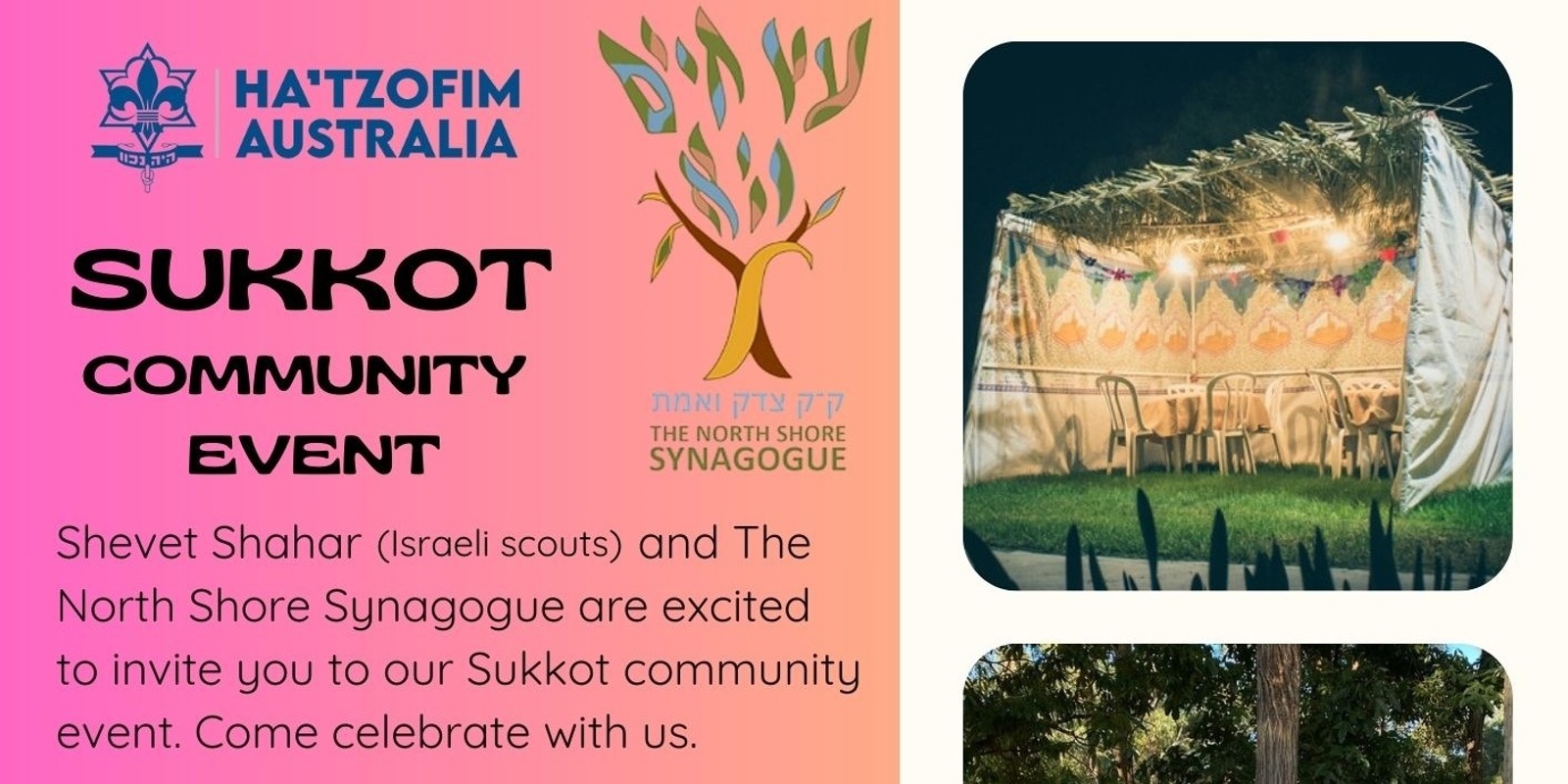 Banner image for Sukkot Community event, North Shore