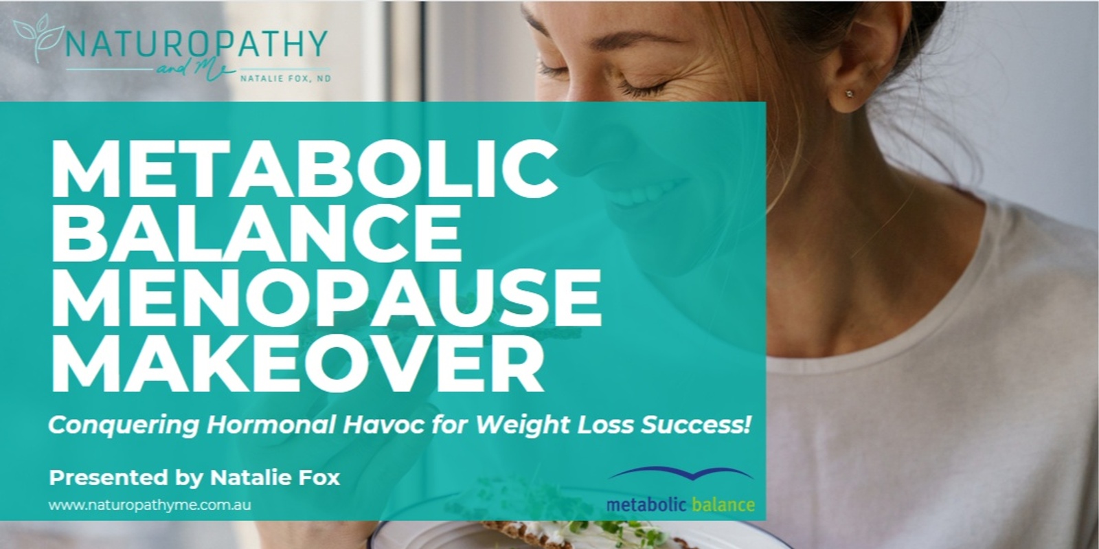 Banner image for Metabolic Balance Menopause Makeover: Conquering Hormonal Havoc for Weight Loss Success!