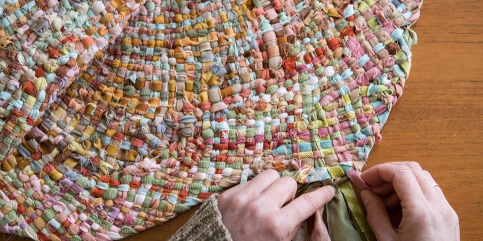 Banner image for Braided Rag Rugs: a workshop with Ilka White