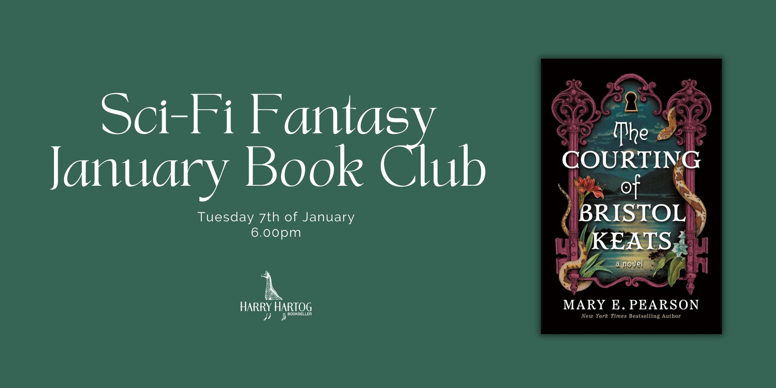 Banner image for Sci-Fi Fantasy January Book Club