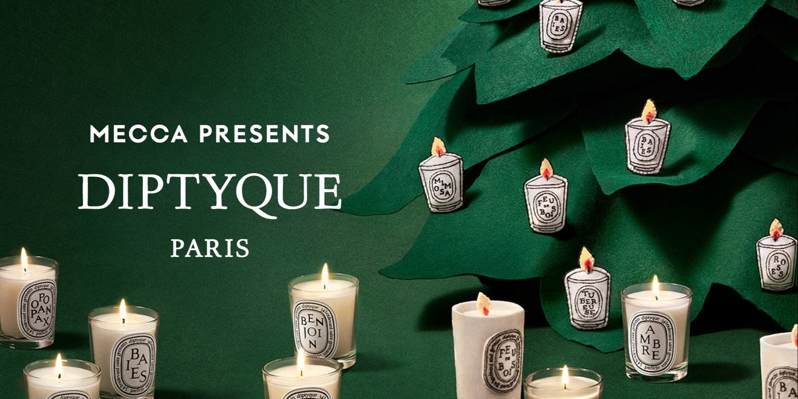 Banner image for MECCA Presents Diptyque Holiday - Parramatta