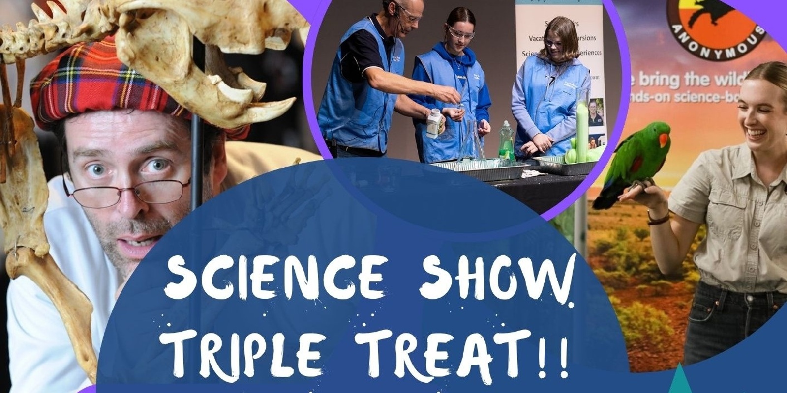 Banner image for Goodwood Science Show Triple Treat Friday 4th October 12.30pm