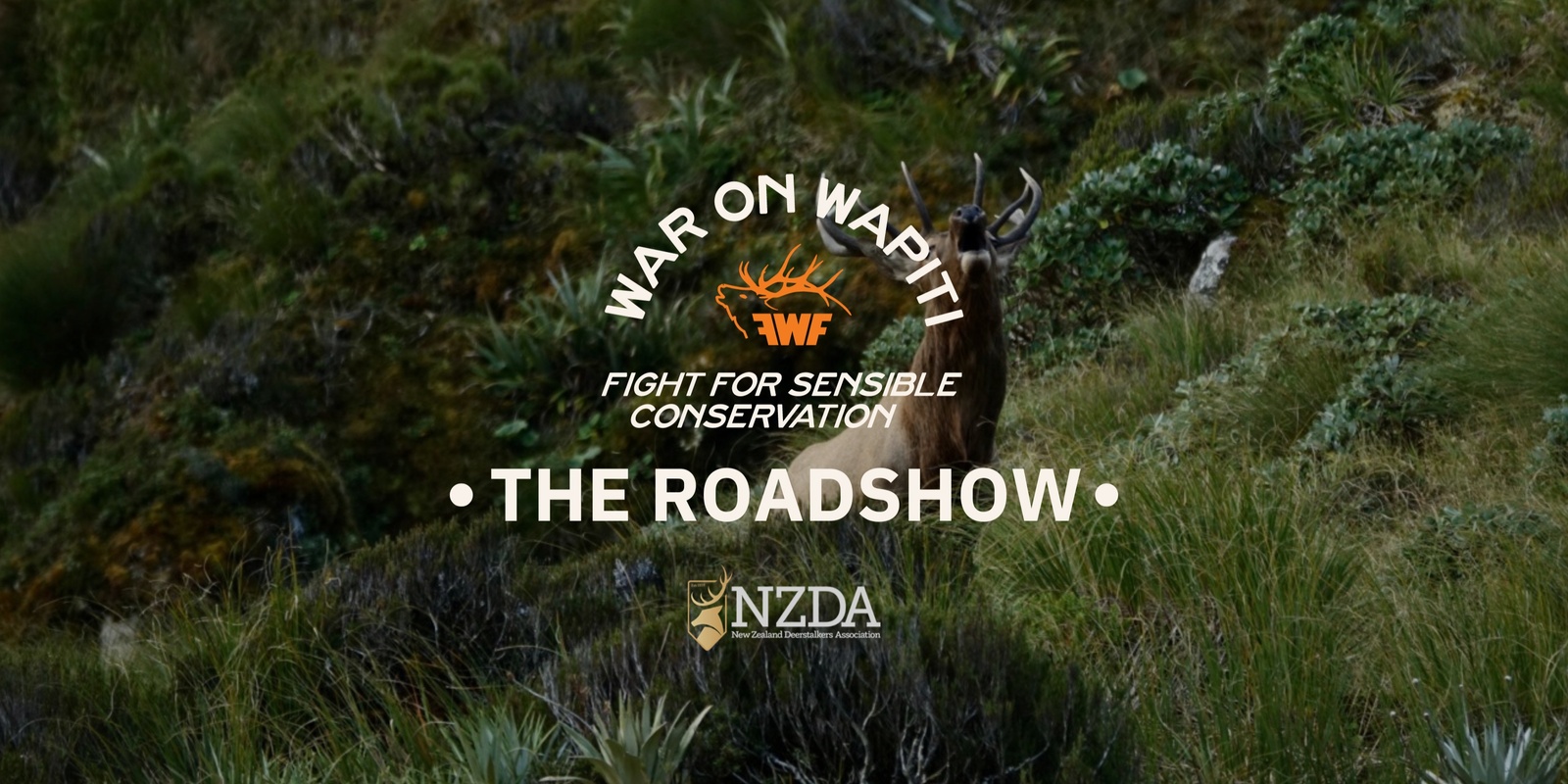 Banner image for War On Wapiti—The Roadshow | Waikato