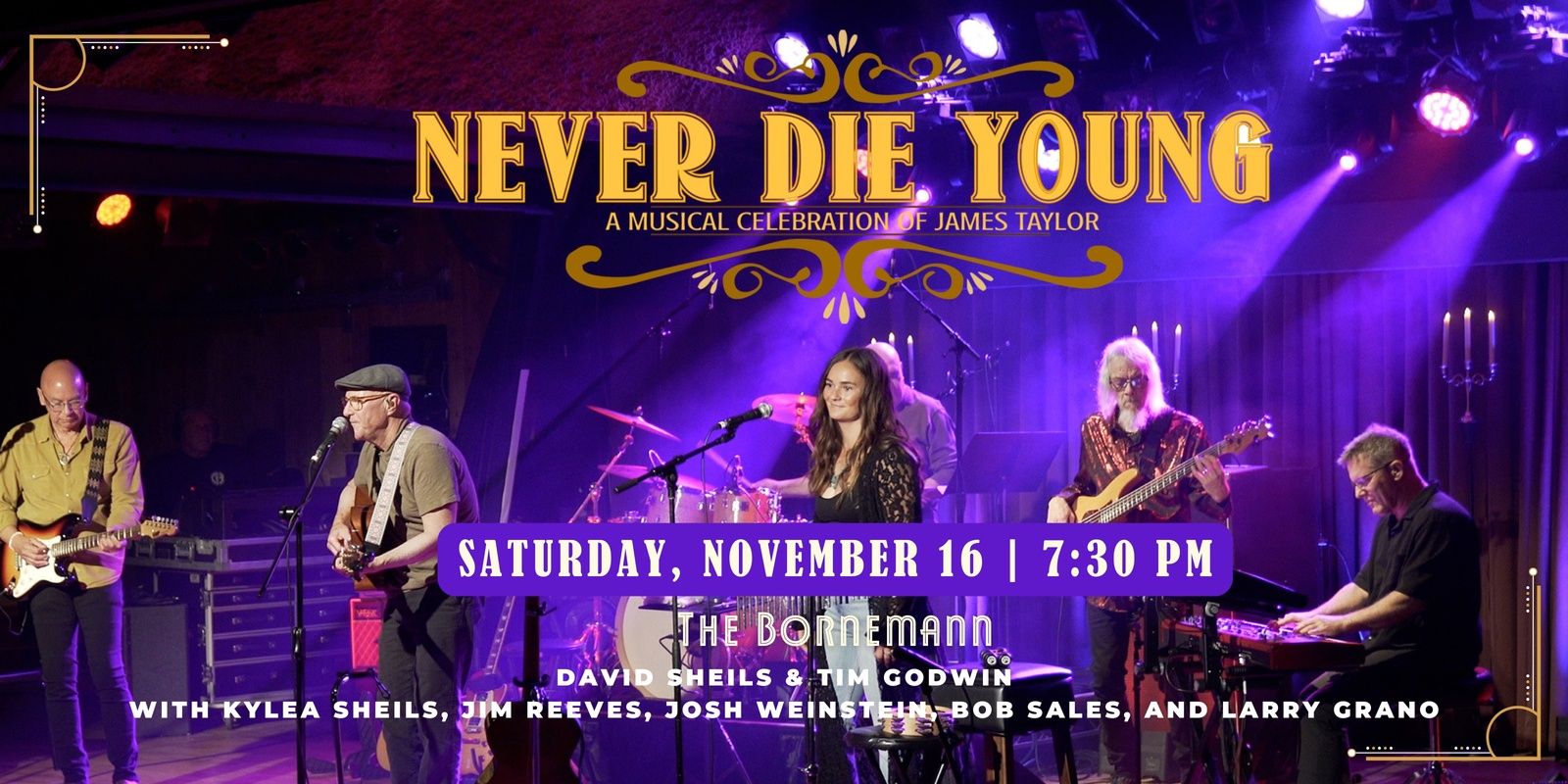 Banner image for Never Die Young