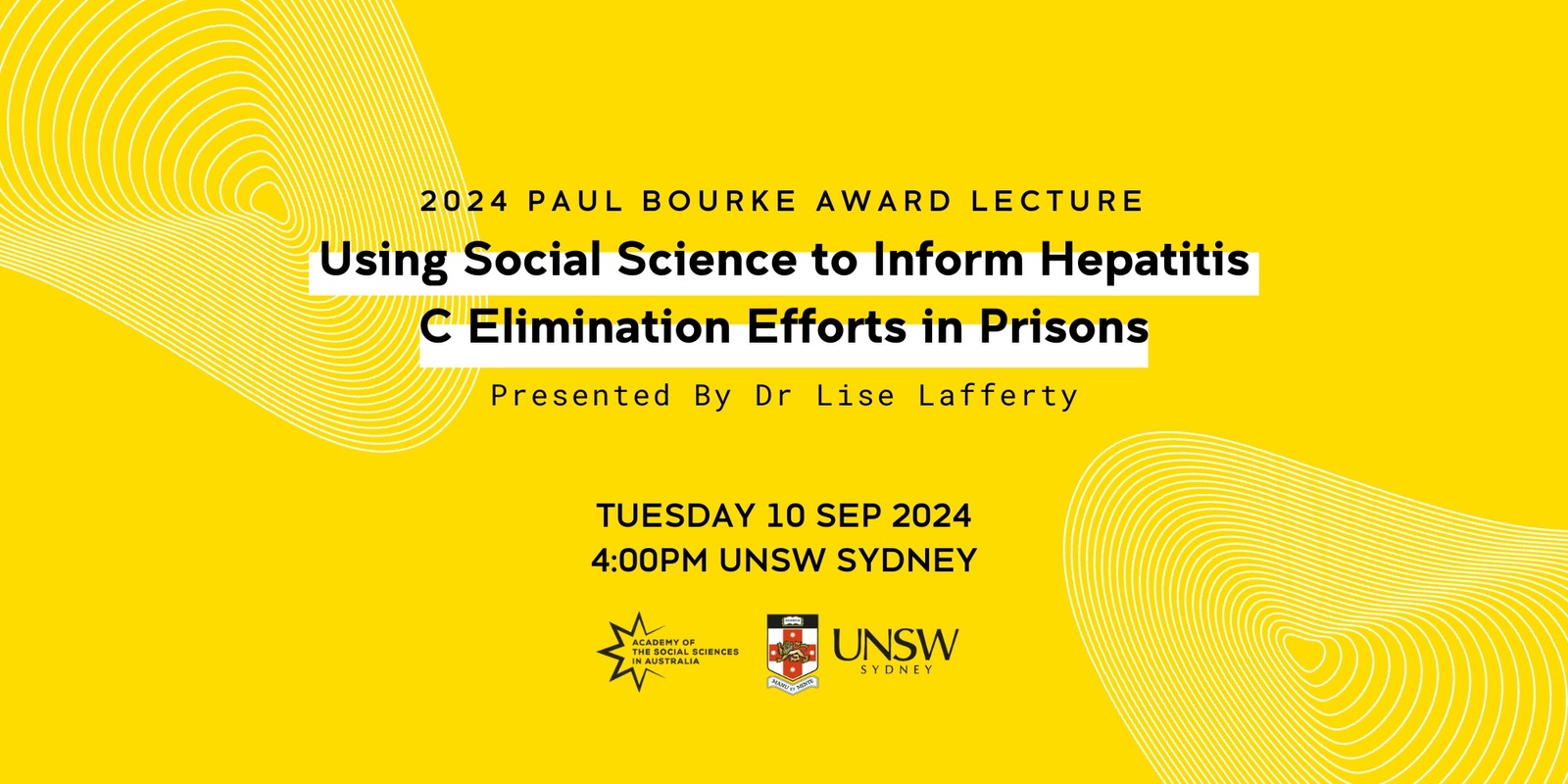 Banner image for Using social science to inform hepatitis C elimination efforts in prisons