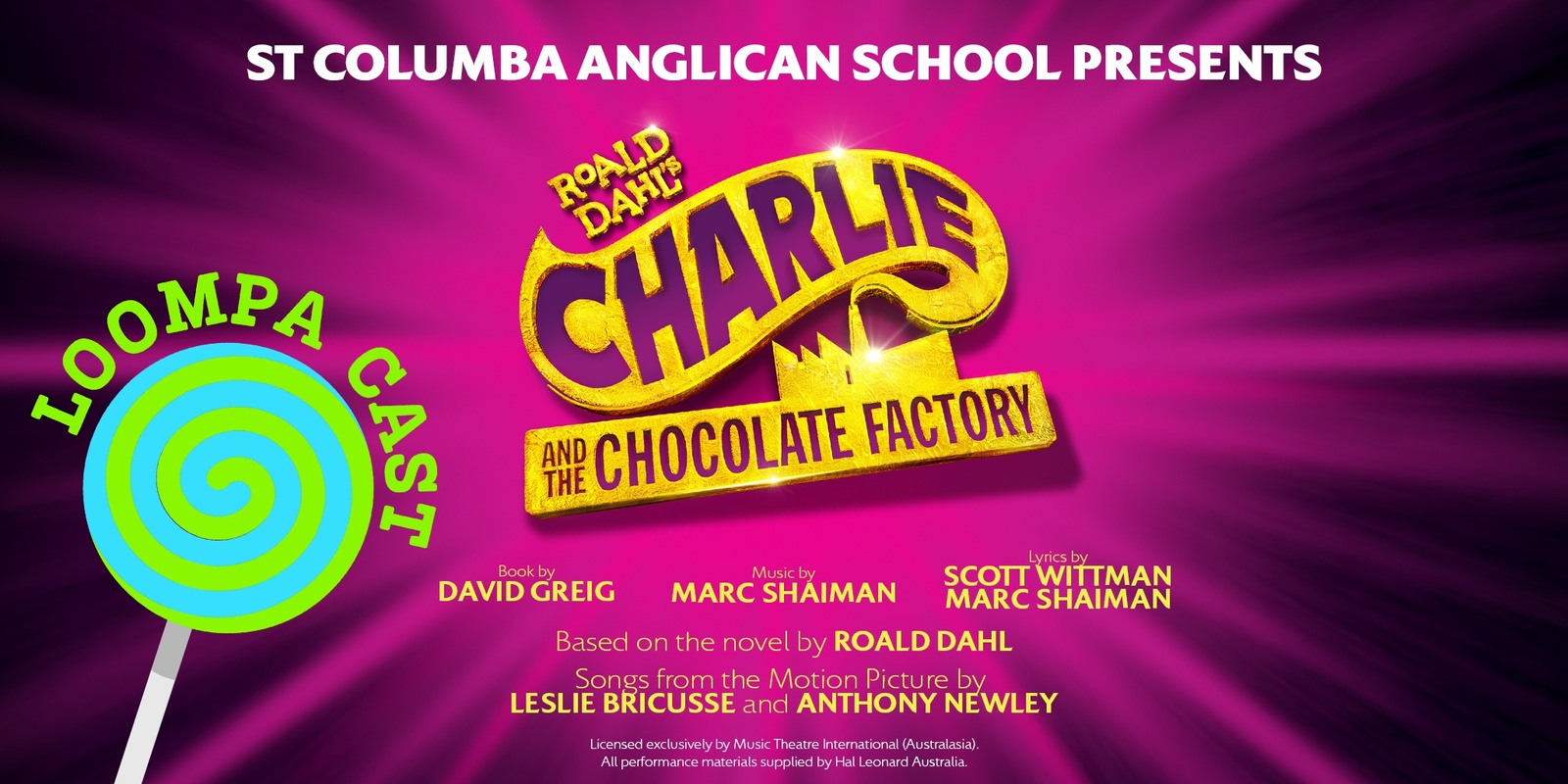 Banner image for Loompa Cast of Charlie and the Chocolate Factory - Performance 1