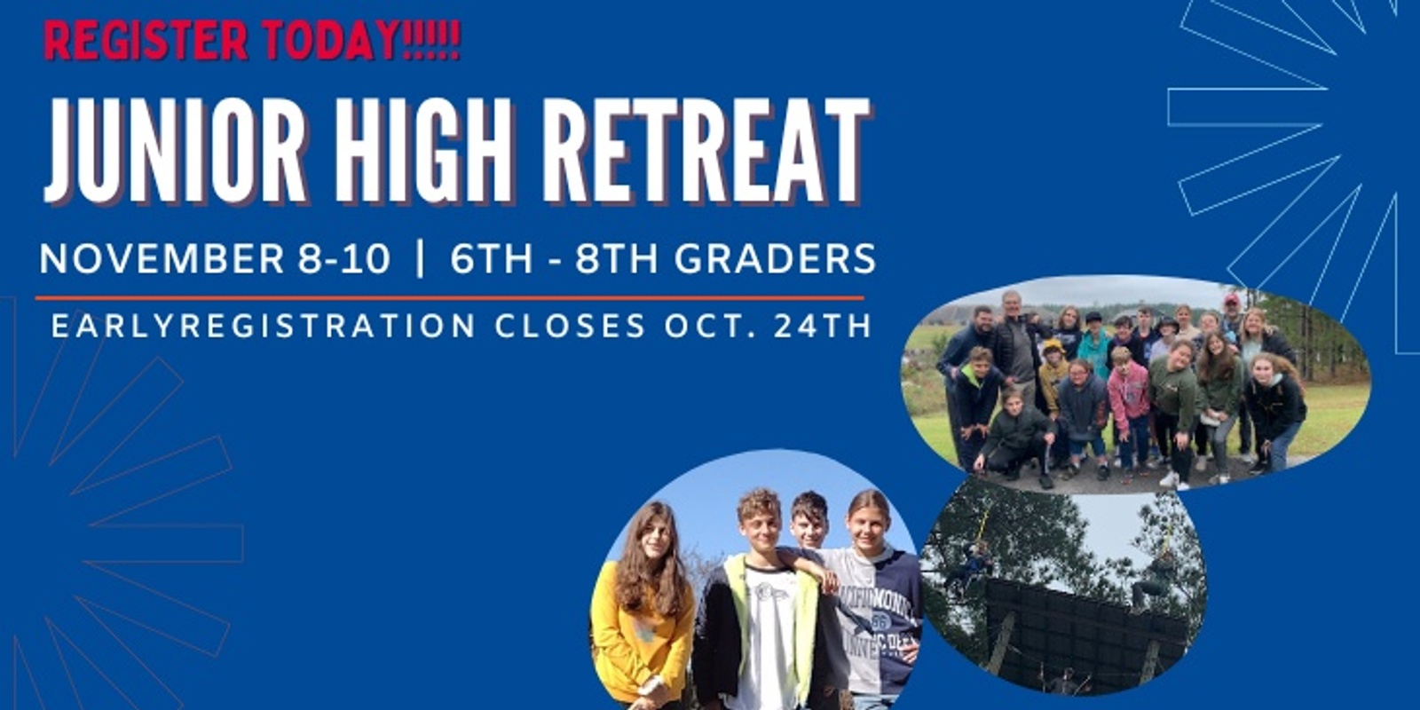 Banner image for A.Y.M. (Asbury Youth Ministries) - Jr High Retreat 2024