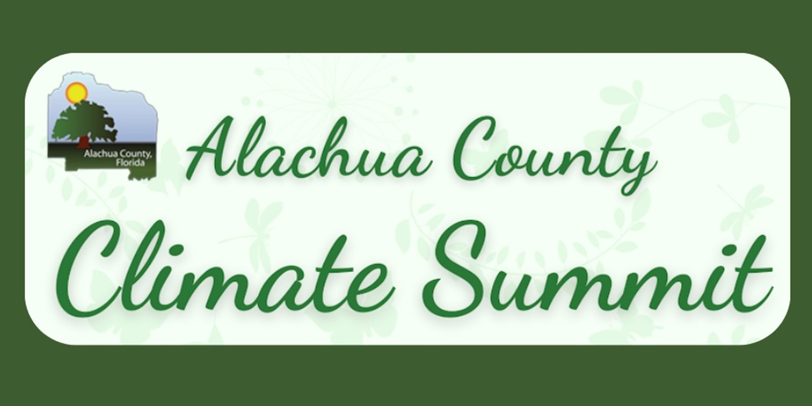 Banner image for Alachua County Climate Summit