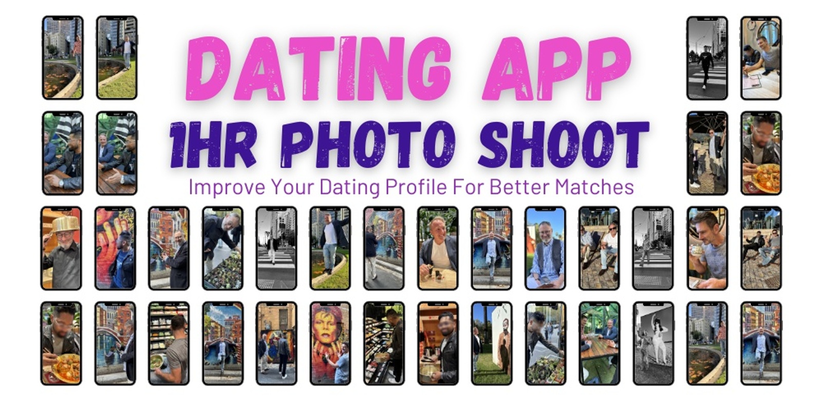 Banner image for Dating App 1 hr Photo Shoot | Improve Your Dating Profile For Better Matches (Sydney)