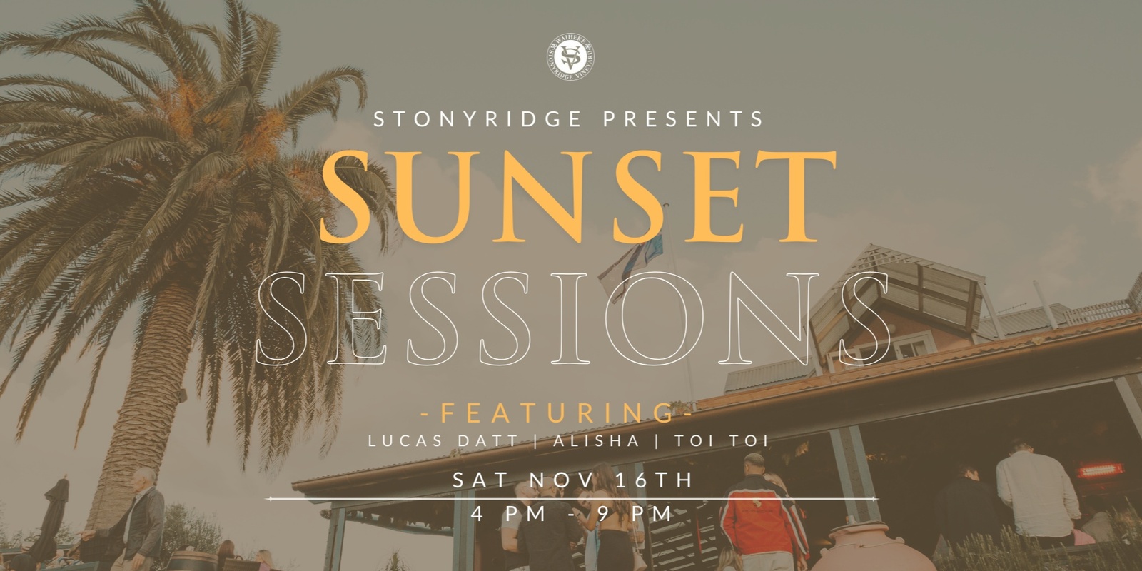 Banner image for Stonyridge Sunset Sessions