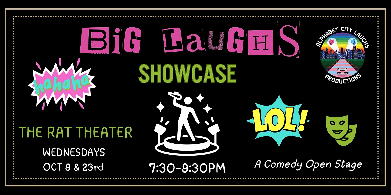 Banner image for Big Laughs Showcase