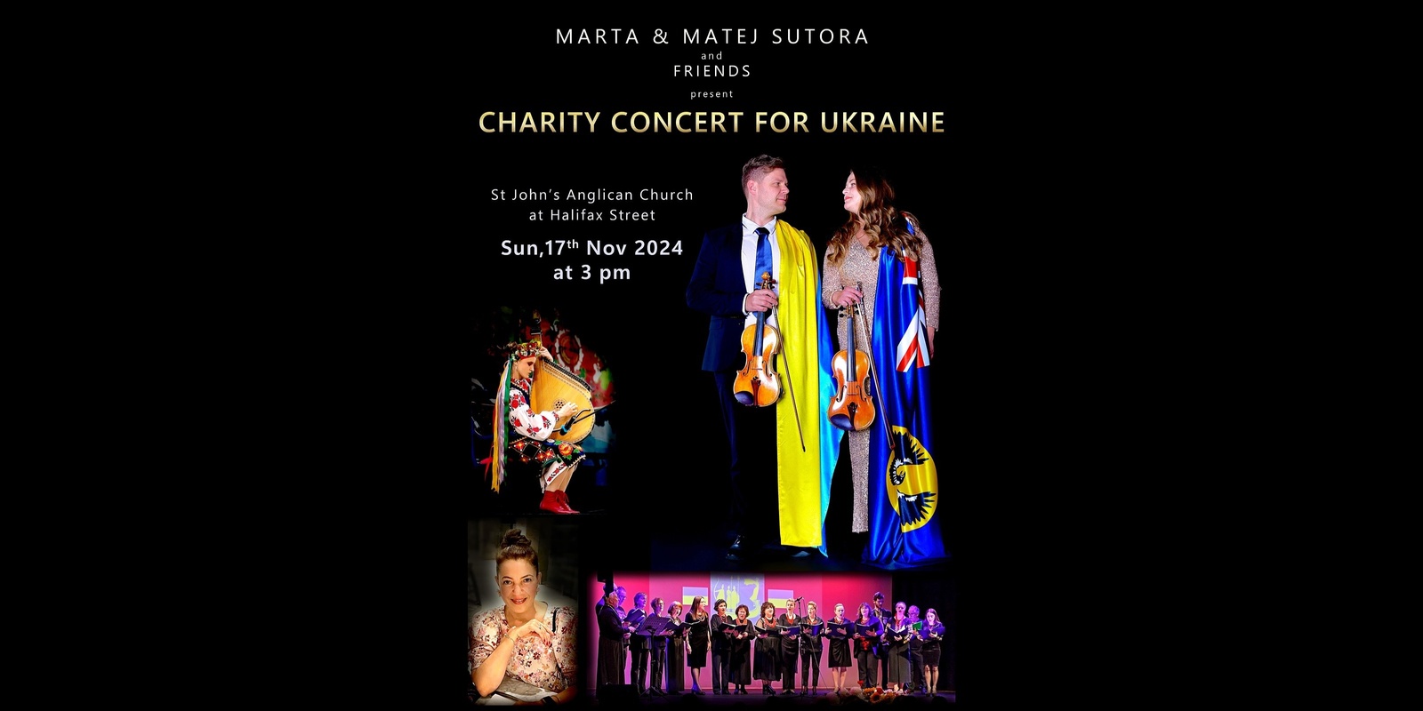 Banner image for Charity Concert for Ukraine