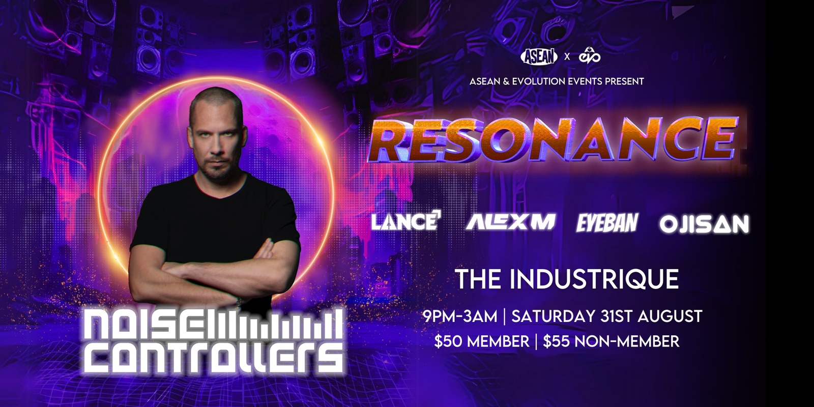 Banner image for ASEAN x EVO Presents: Resonance | Noisecontrollers