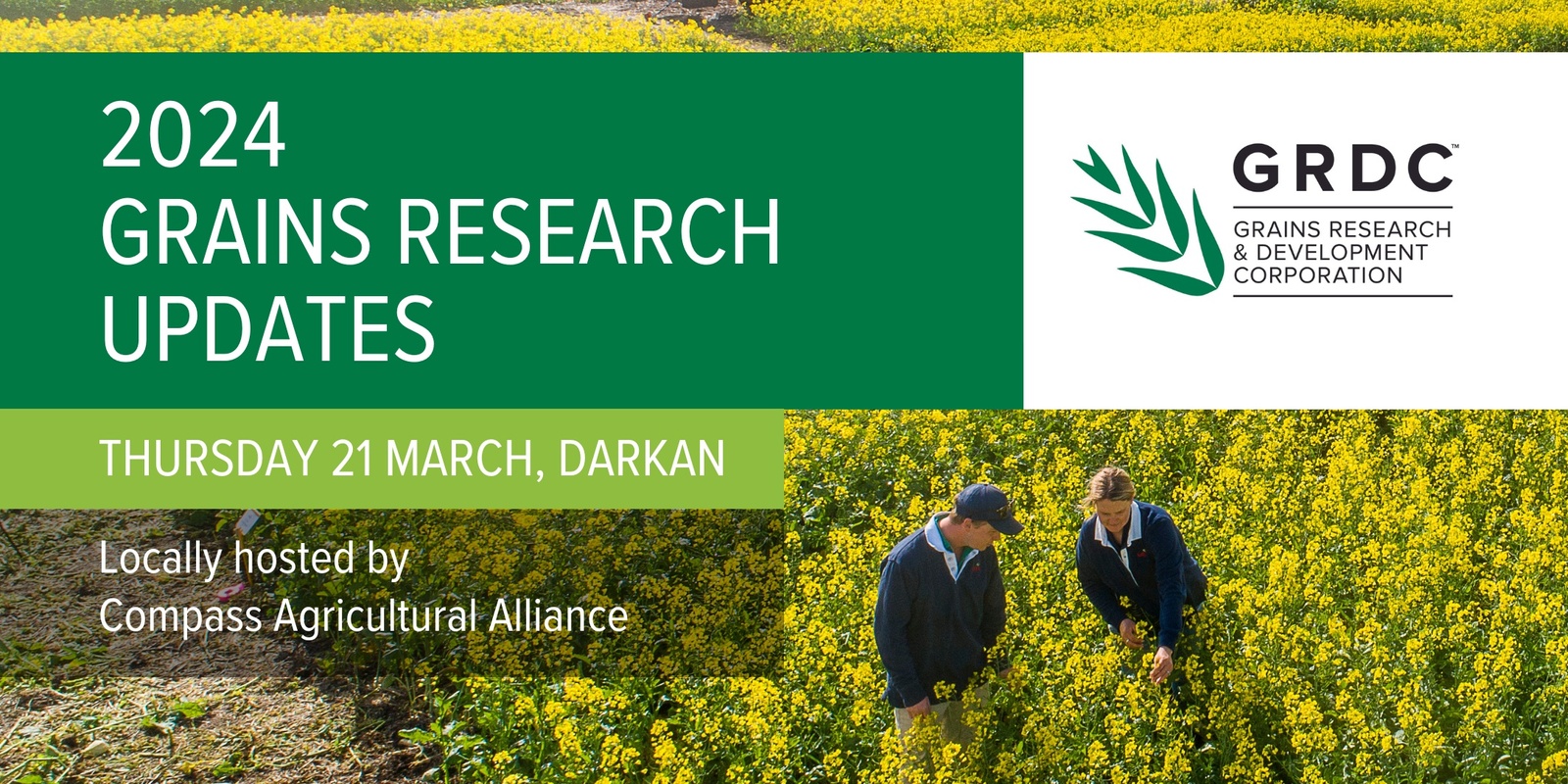 Banner image for 2024 GRDC Grains Research Update, Darkan