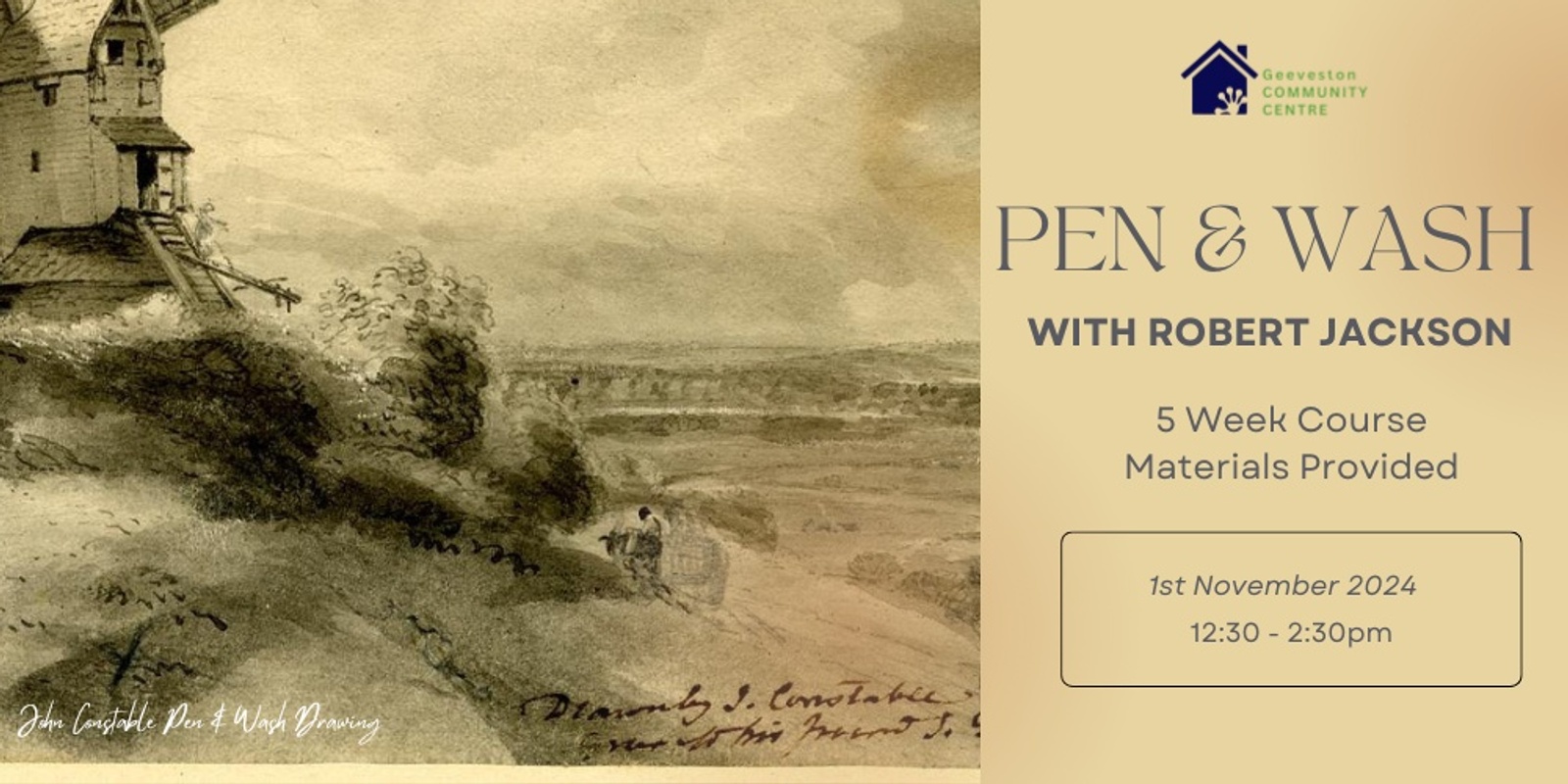 Banner image for Pen & Wash with Robert Jackson