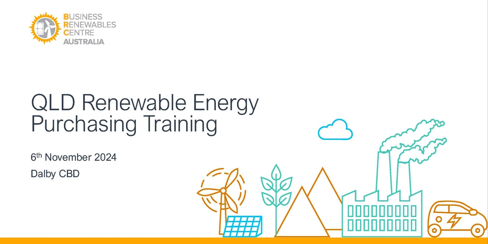 Banner image for QLD Renewable Energy Purchasing Training | Dalby 2024