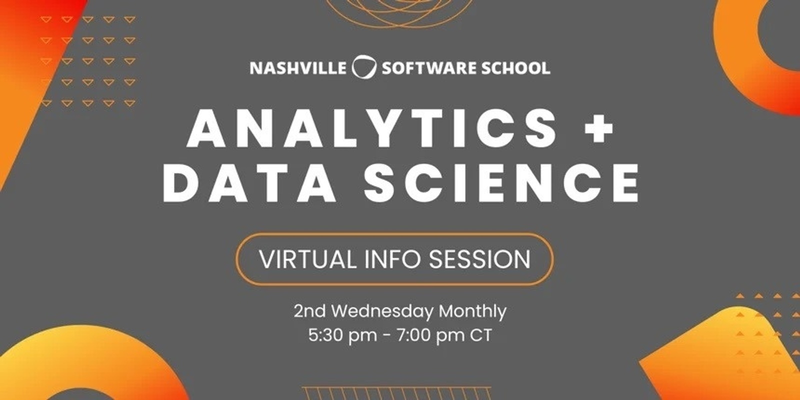 Banner image for Nashville Software School Info Session: Analytics + Data Science