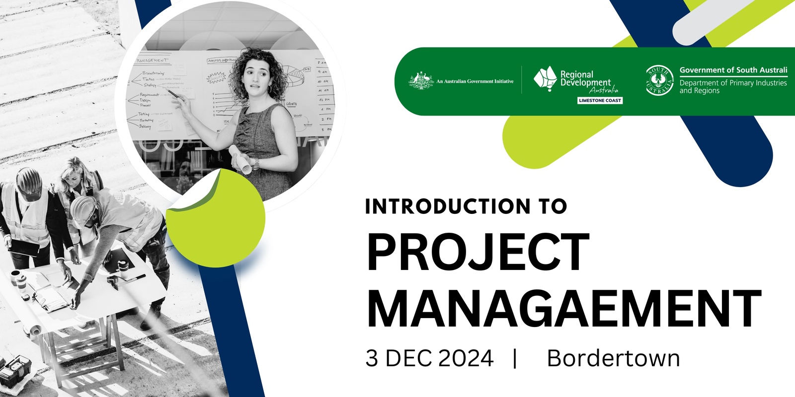 Banner image for Introduction to Project Management - Bordertown