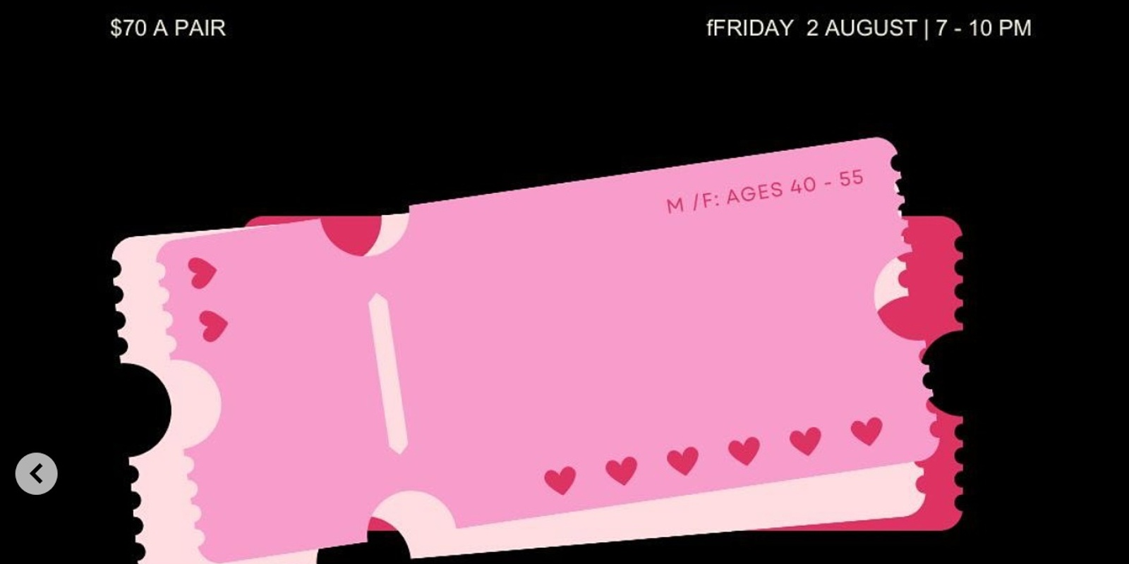 Banner image for The Village (Single) Mingle. Speed Dating for ages 40-55