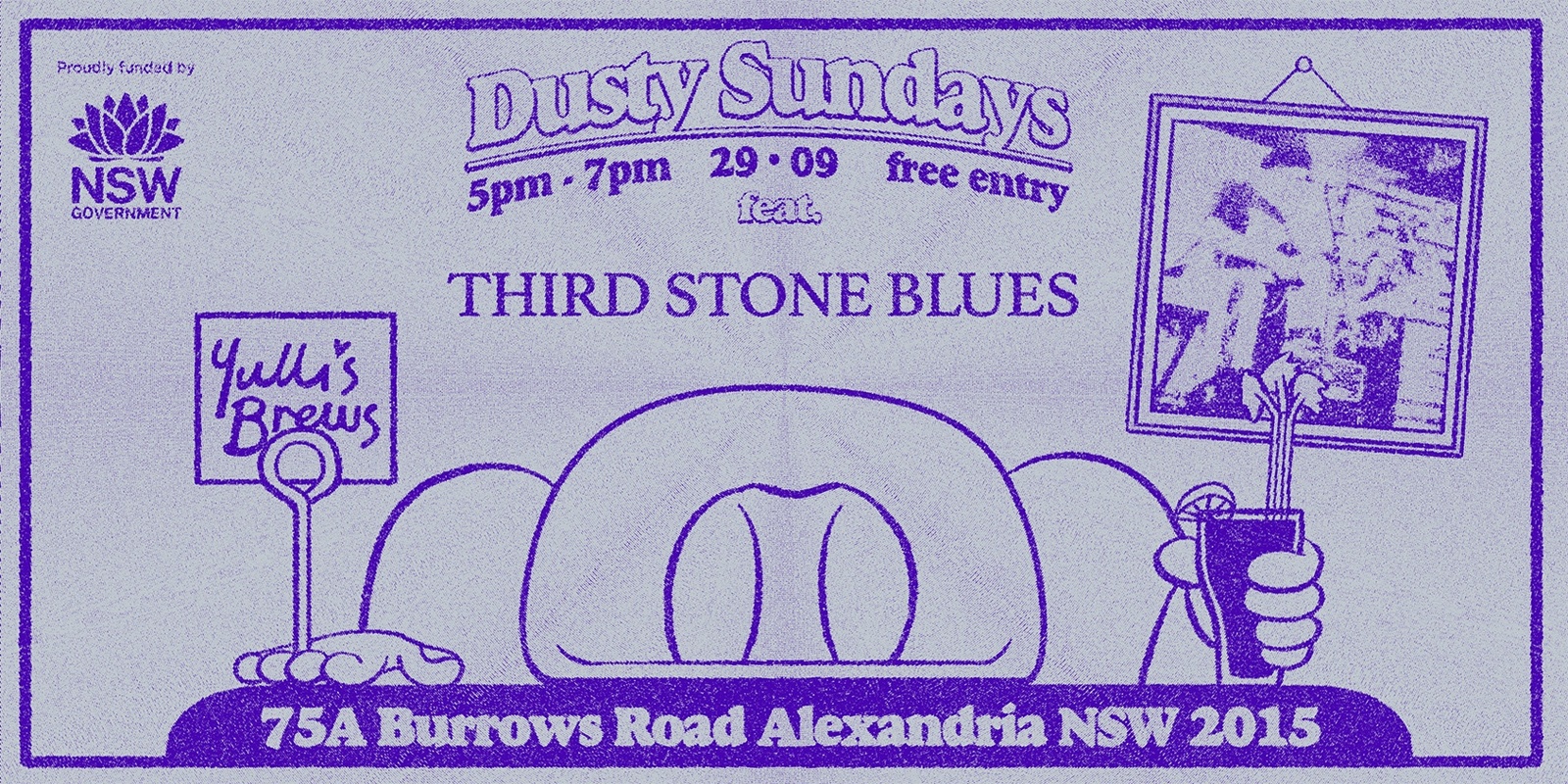 Banner image for DUSTY SUNDAYS - Third Stone Blues 