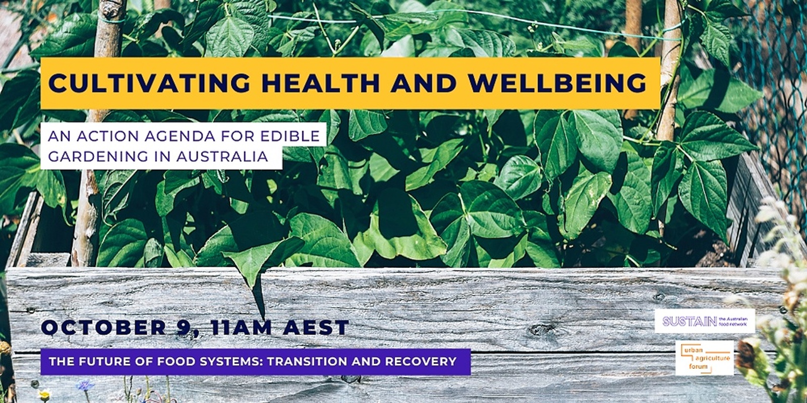 Cultivating Health and Wellbeing: An Action Agenda for Edible Gardening in Australia