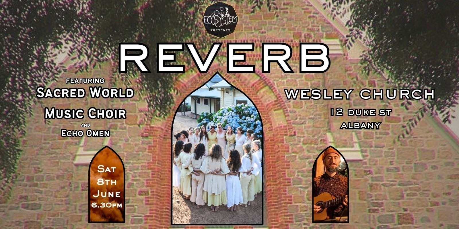 Banner image for REVERB (feat The Sacred World Music Choir & Echo Omen)