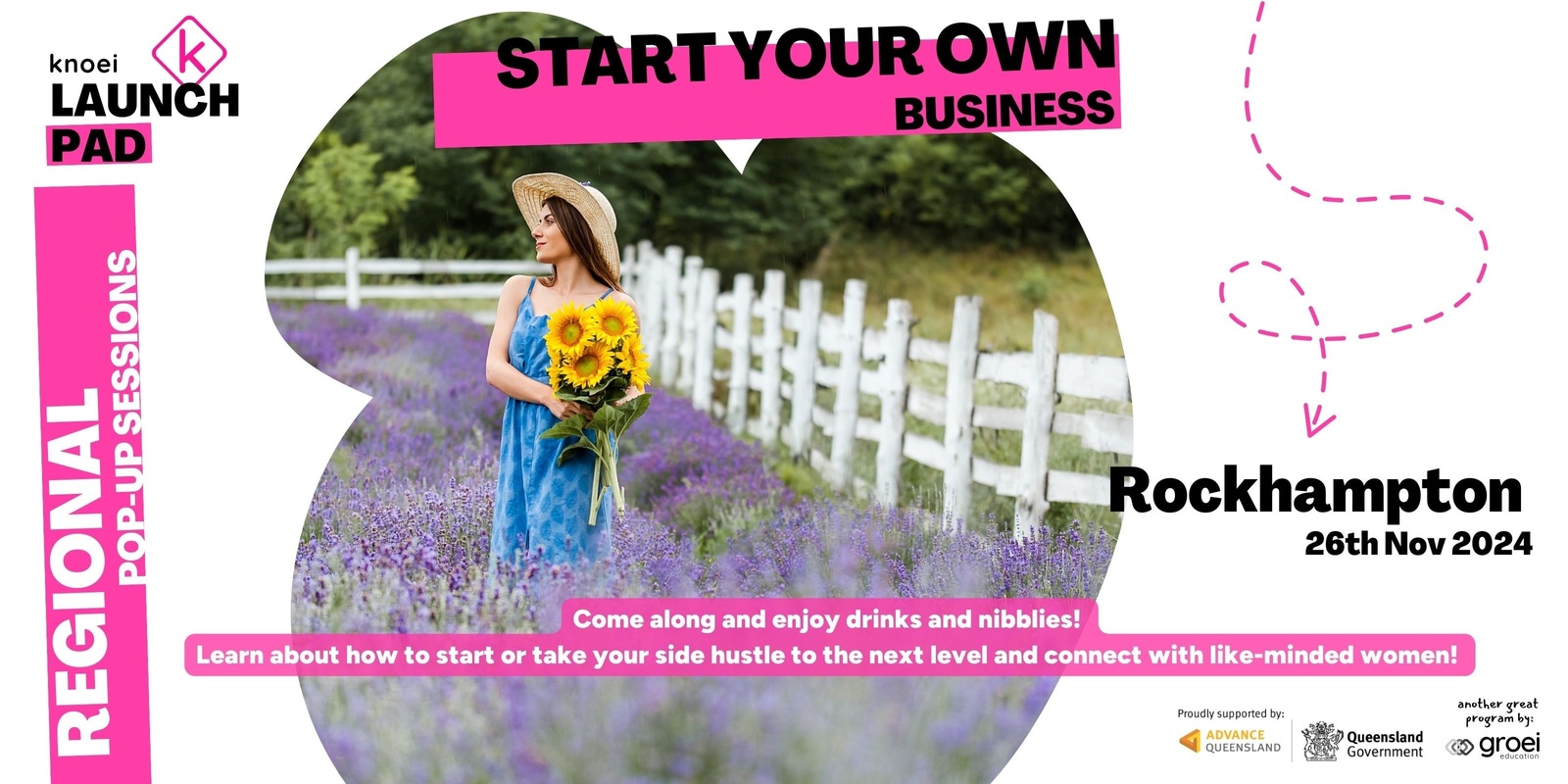 Banner image for  Rockhampton Pop-Up - Inspiring Female Founders