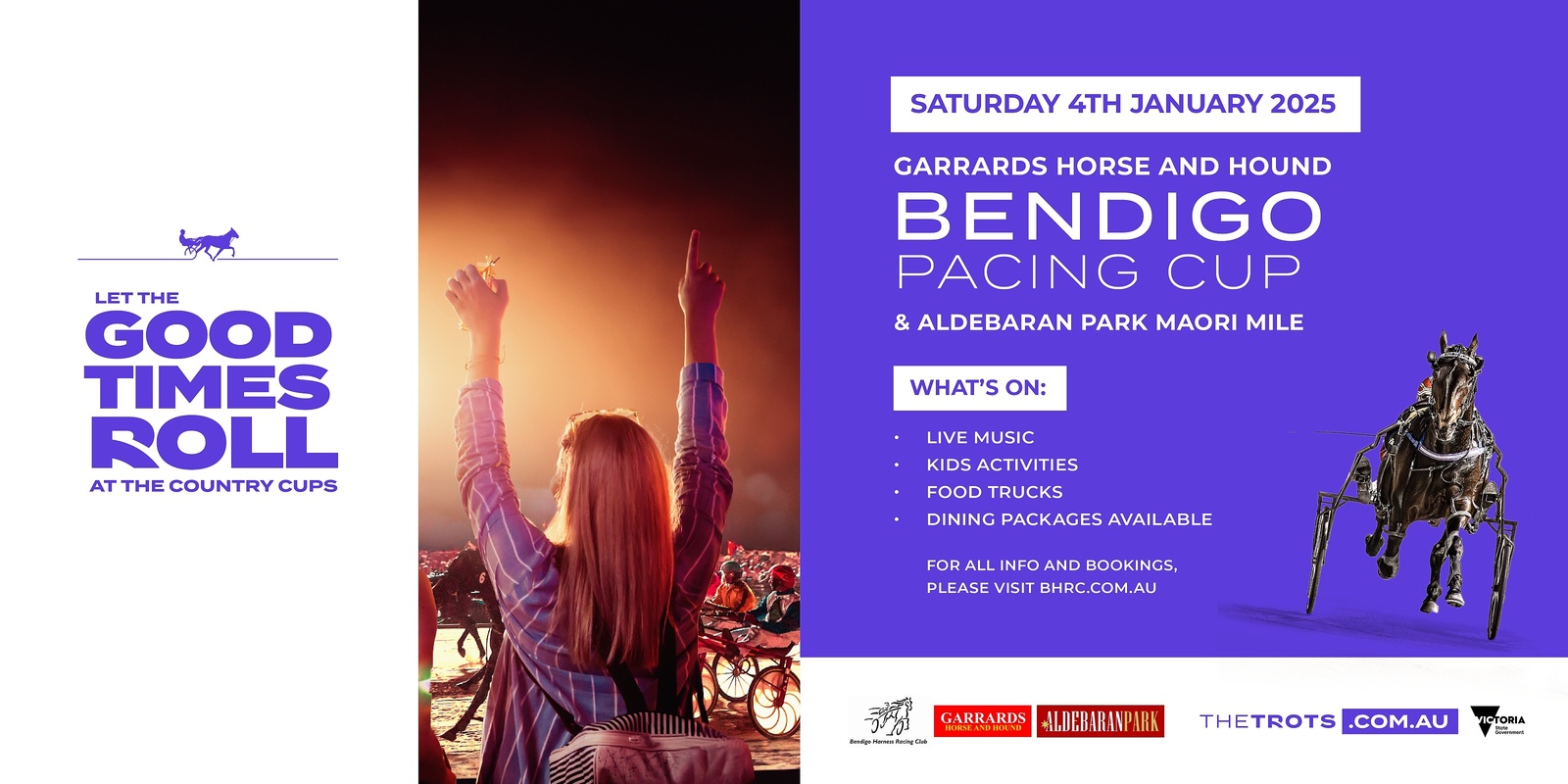 Banner image for 2025 Garrards Bendigo Pacing Cup and Aldebaran Park Maori Mile