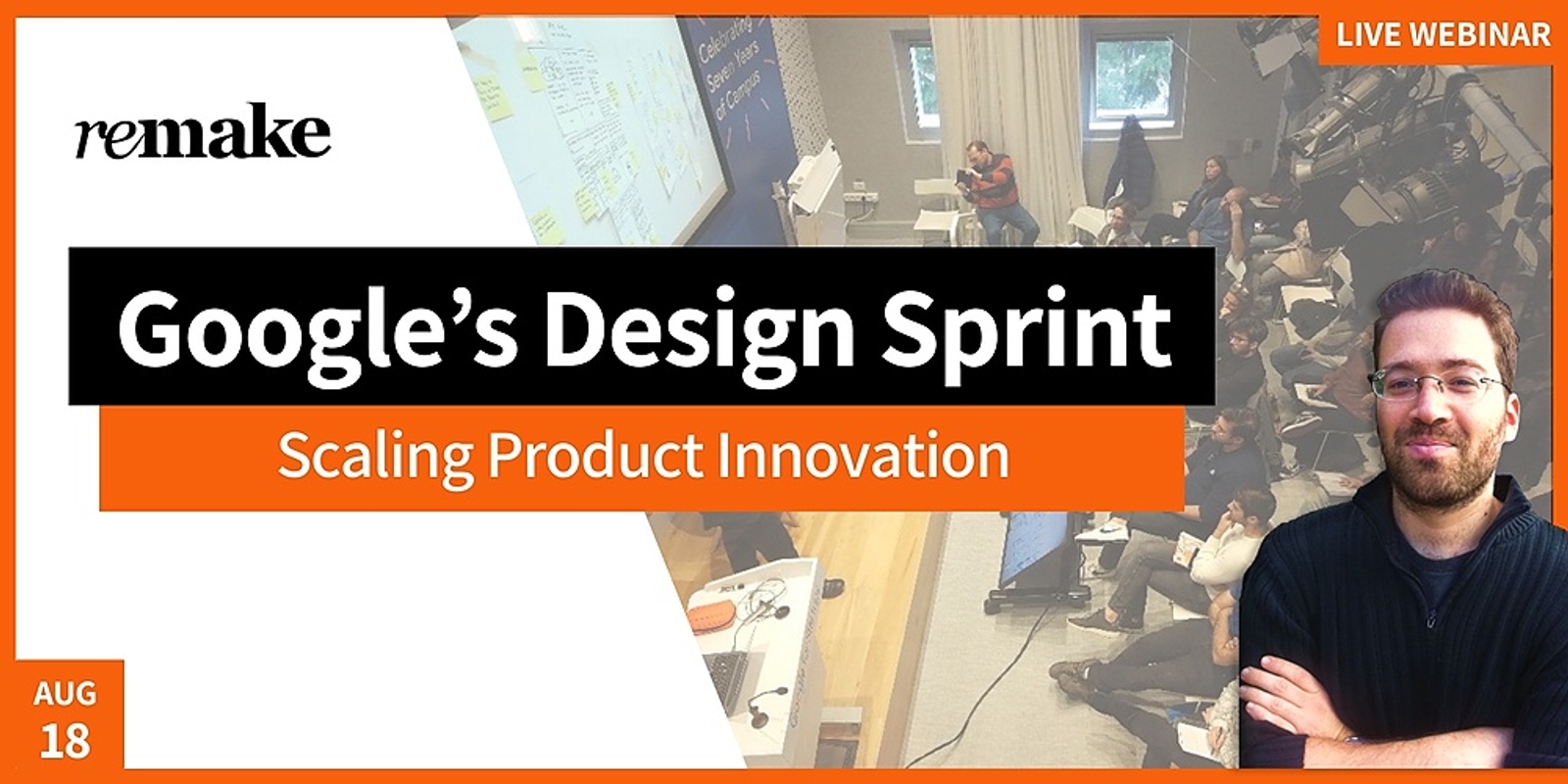 Banner image for  Scaling Product Innovation w/ Google's Design Sprint