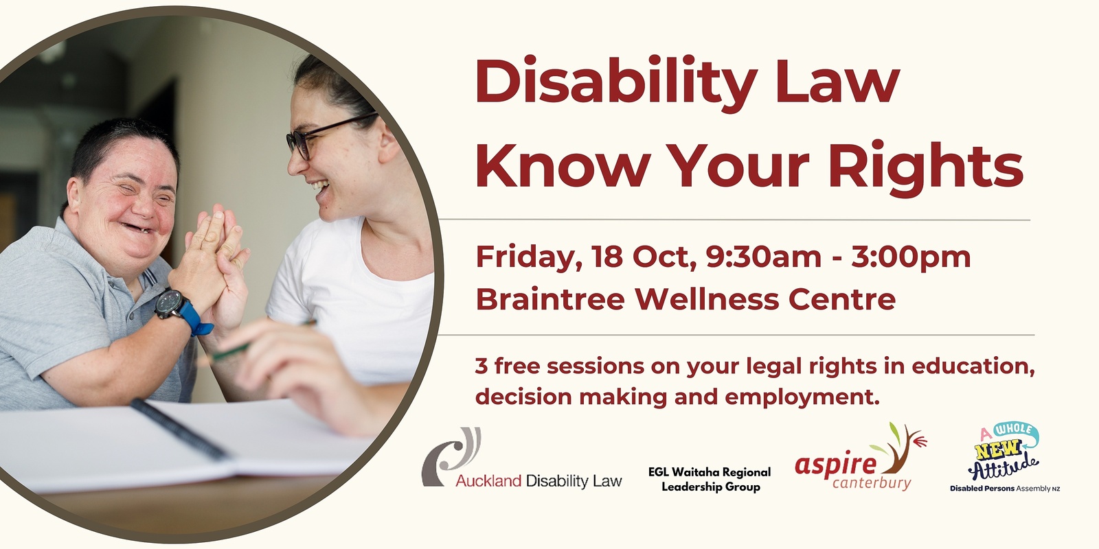 Banner image for Disability Law - Know Your Rights