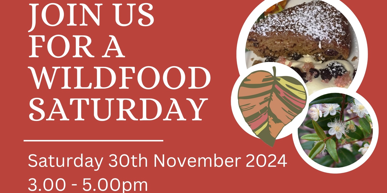 Banner image for Wildfood Saturday 