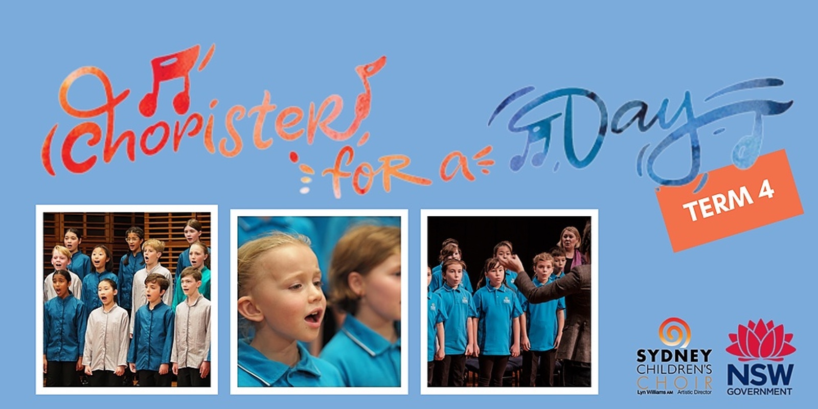 Banner image for Chorister for a Day - Term 4