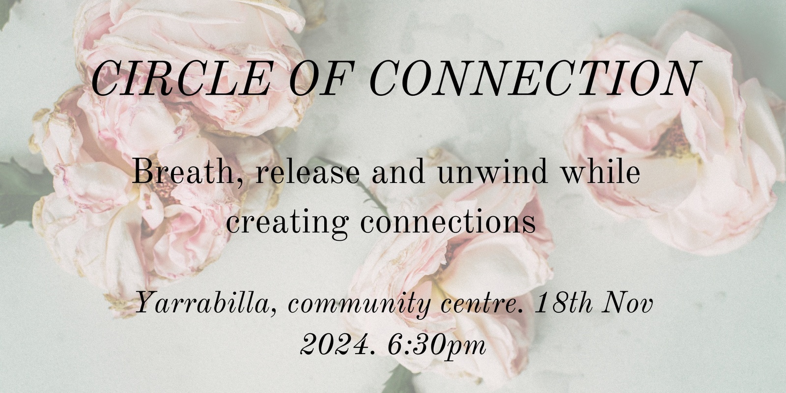 Banner image for Circle of connection