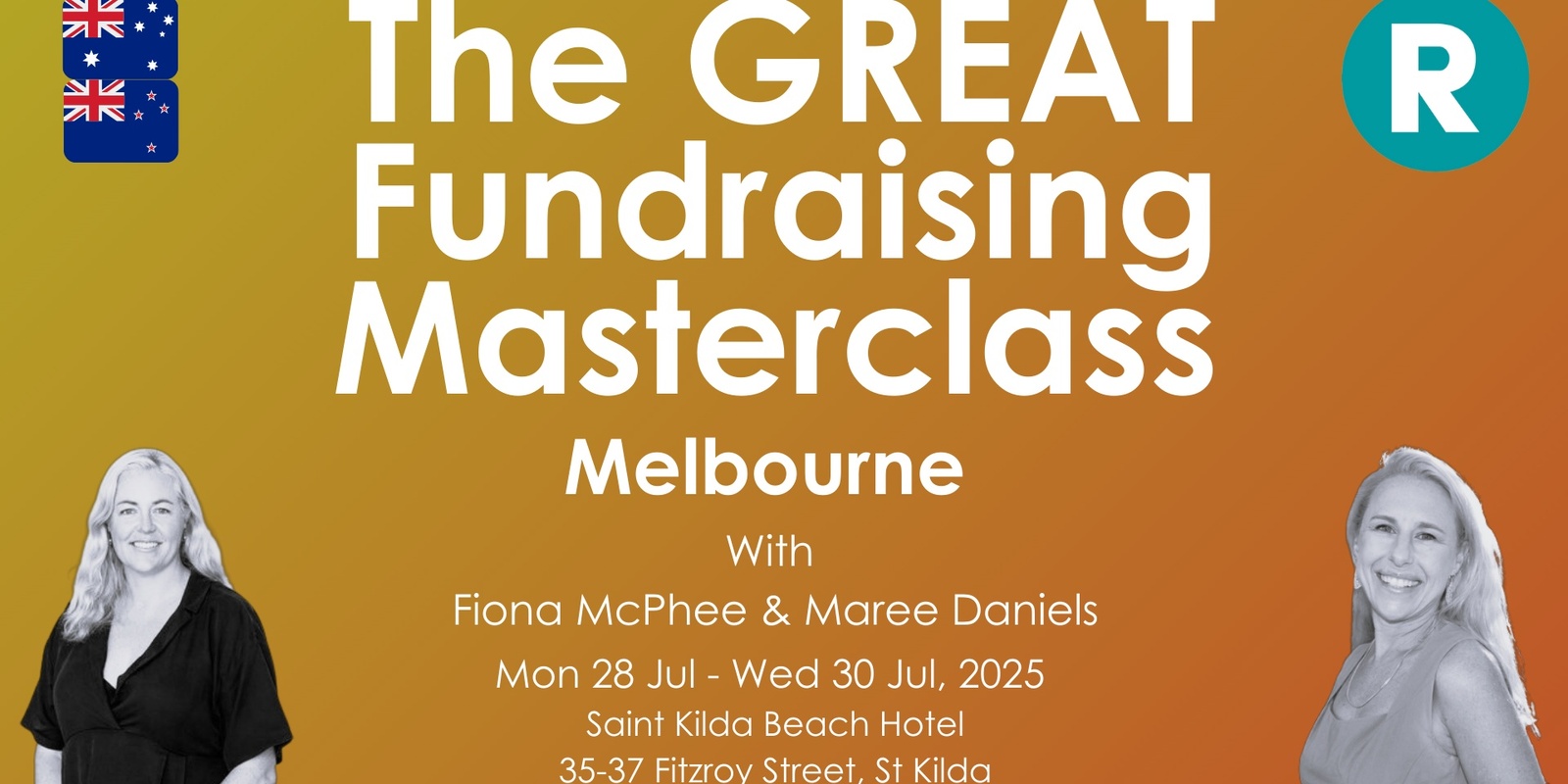 Banner image for Copy of The GREAT Fundraising Masterclass Melbourne 