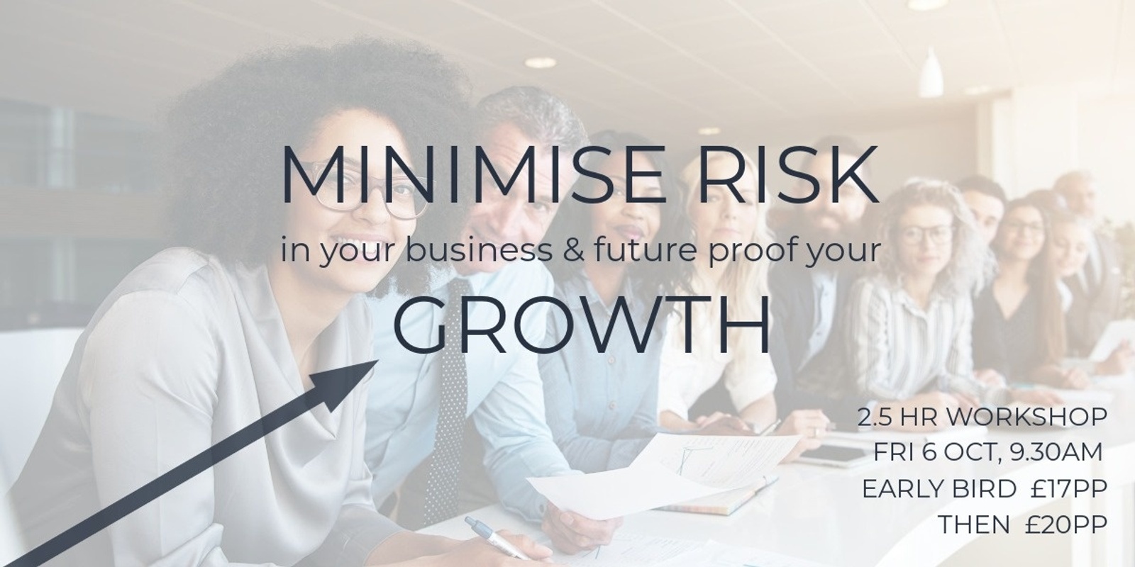 Banner image for Minimise Risk in Your Business and Future Proof your Growth.