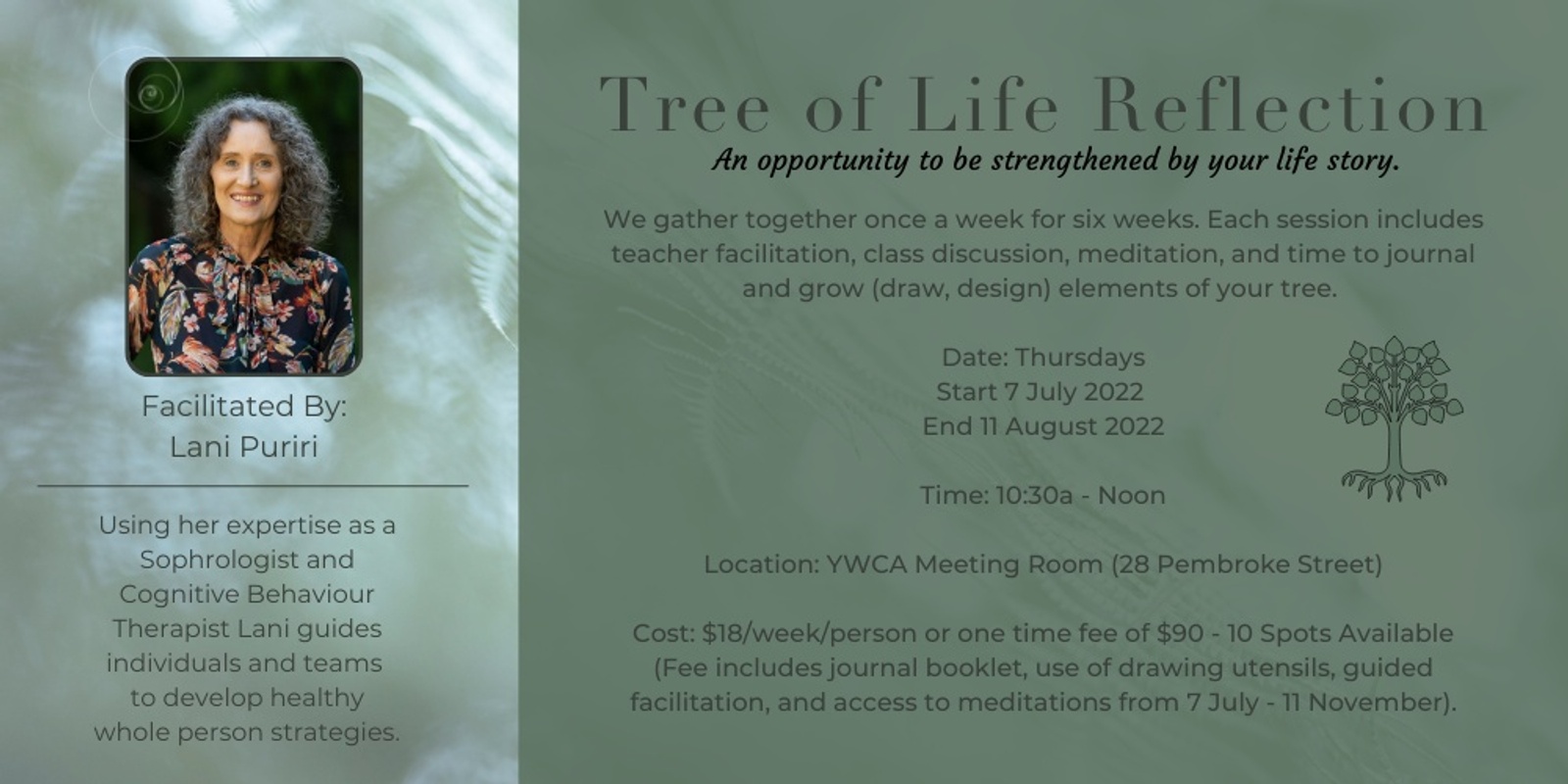 Banner image for Tree of Life Reflection