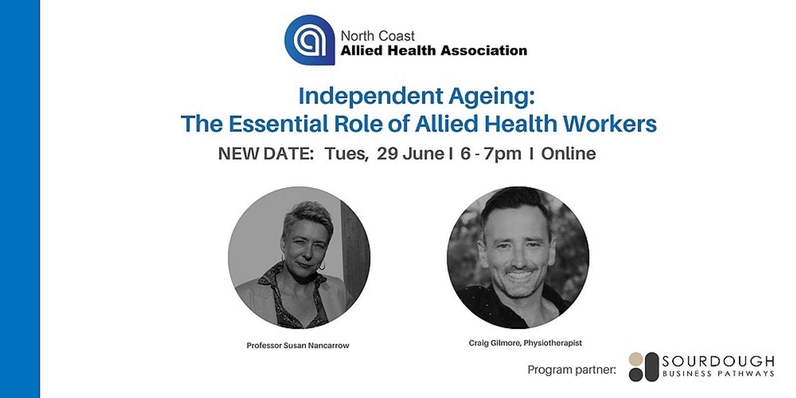 Banner image for NCAHA Monthly Hub - Independent Ageing: The Essential Role of Allied Health Workers