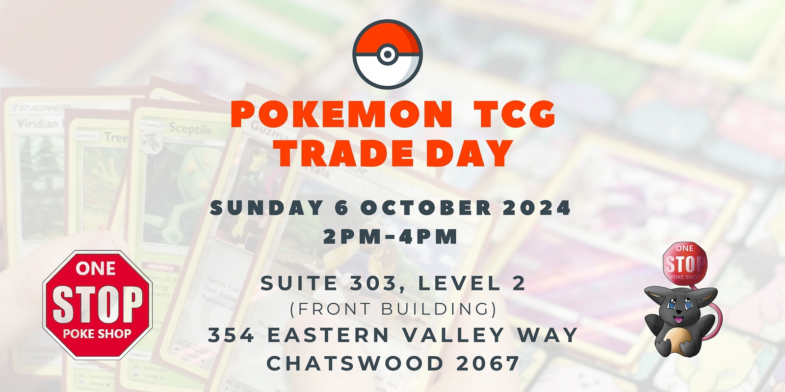 Banner image for Pokemon TCG Trade Day - 6 October 2024