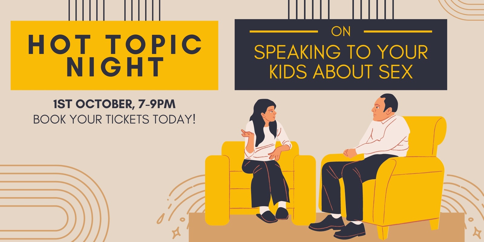 Banner image for Hot Topic Night: Speaking to Your Kids About Sex