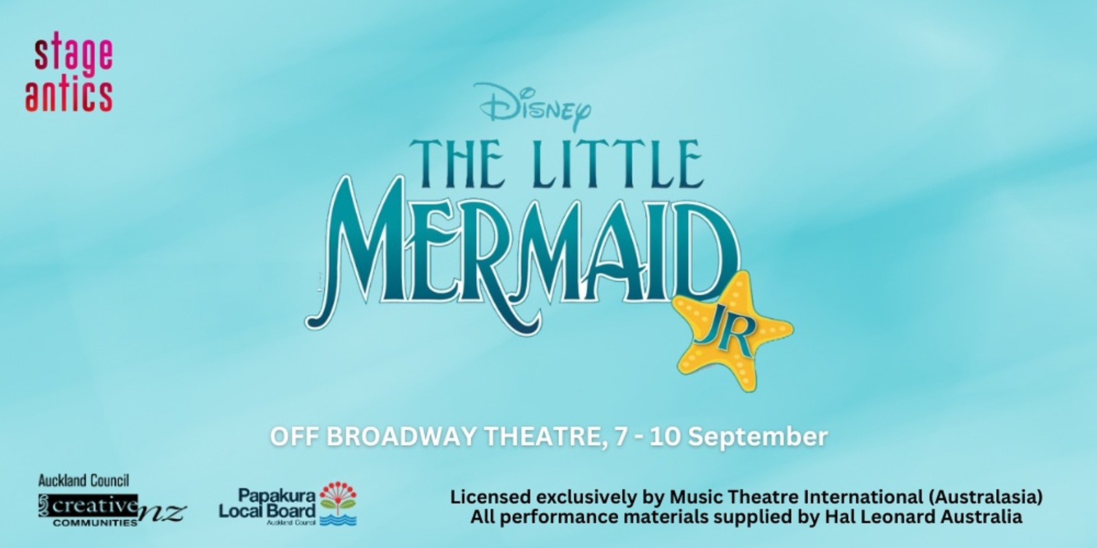 Banner image for Disney's The Little Mermaid JR