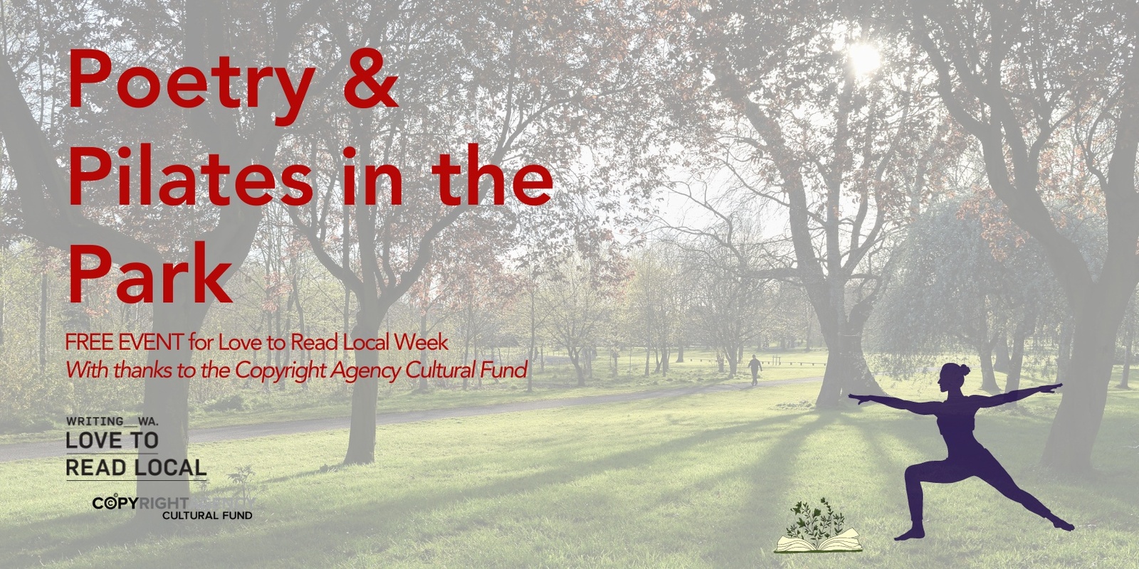 Banner image for Poetry & Pilates in the Park
