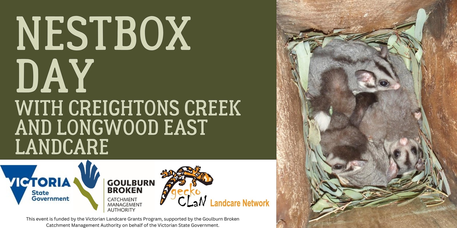 Banner image for Nestbox Build with Creightons Creek and Longwood East Landcare