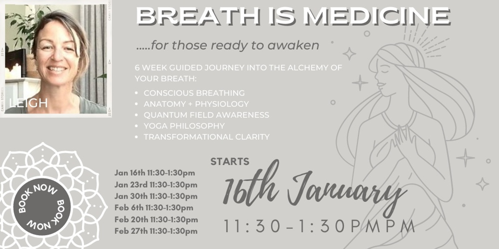 Pranayama: Breath is Medicine